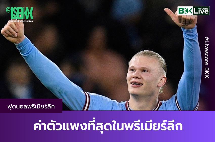 ค่าตัวแพงที่สุดในพรีเมียร์ลีก