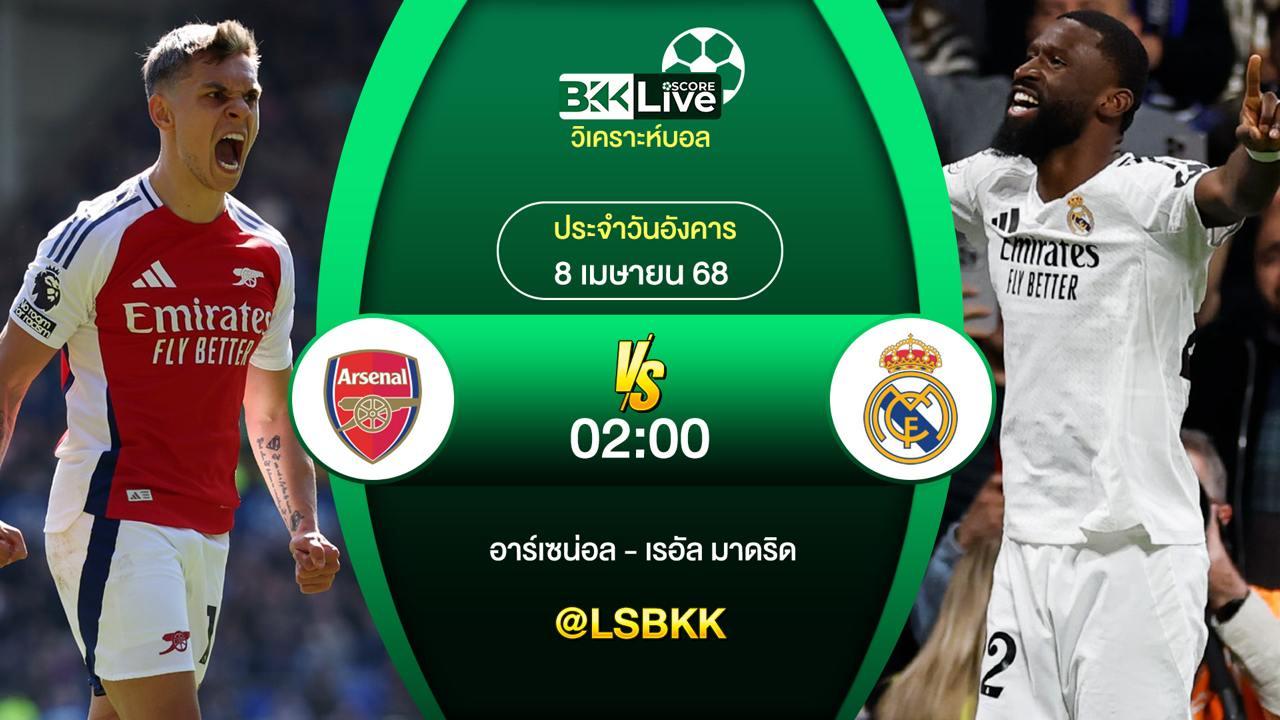 วิเคราะห์บอล อินเตอร์ มิลาน VS เรอัล มาดริด 8 เมษายน 2568