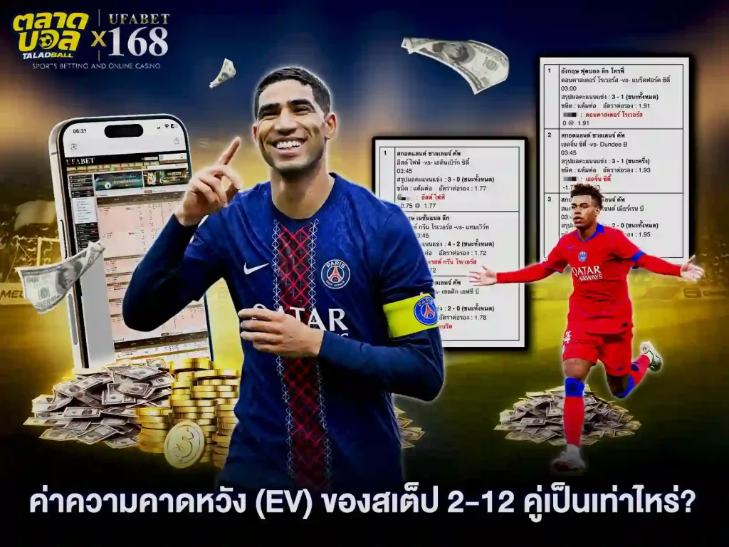 แทงบอลสเต็ป 2 12เคู่ป็นเท่าไร